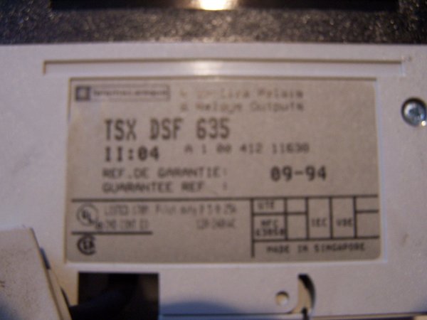 Automate TELEMECANIQUE TSX DSF 635