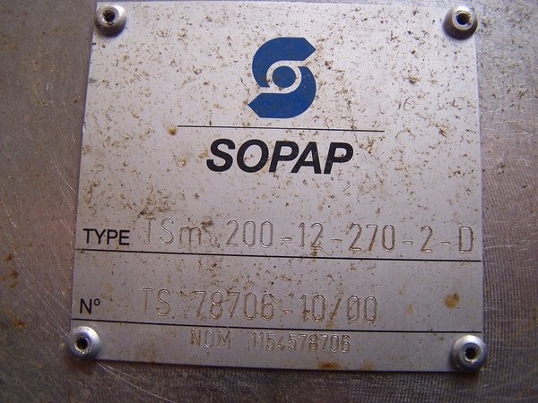 Plateau indexé électrique SOPAP TSm 12 270 2 D 30° x 12