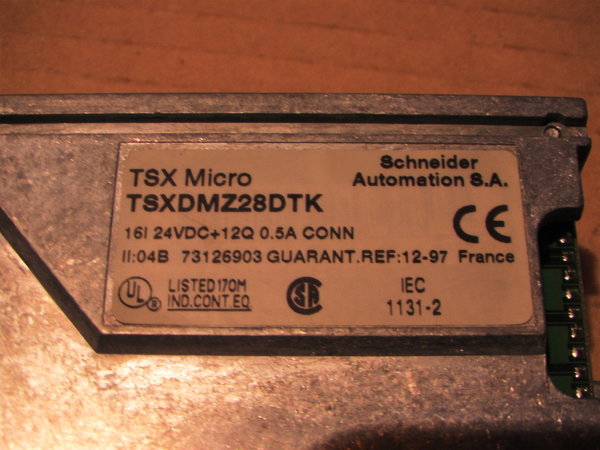 Automate TELEMECANIQUE MODICON TSX MICRO TSXDMZ28DTK