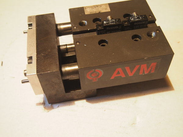 Vérin guidé compact AVM 3003120 amortisseurs + détection