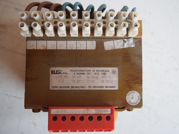 Transformateur ELCA SFR TMS in 230/380 V 50/60 Hz