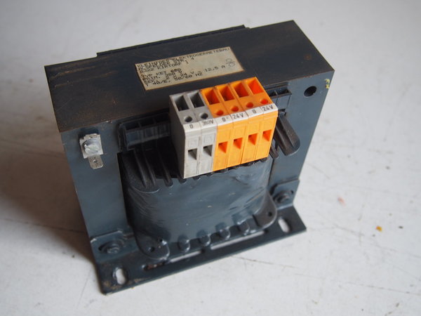 Transformateur KLEINTGES KET 600 pri 380V sec 2 x 24 V 12,5A