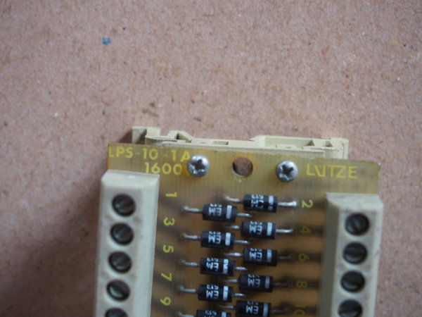 Interface de connection LUTZE LPS-10-1A  1600V