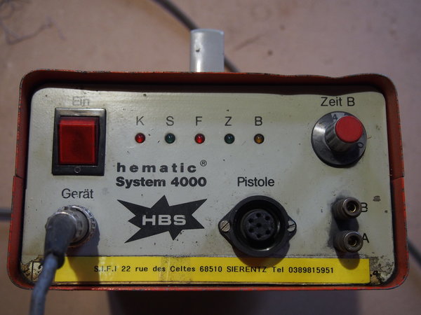 Soudage de gougeons HBS Hematic System 4000