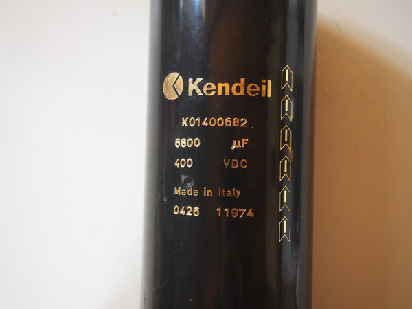 CONDENSATEUR  KENDDEIL K01400682 6800 µF 400VDC
